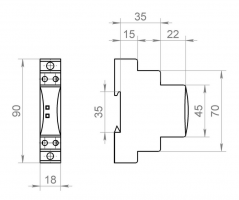 Solid-state current relays